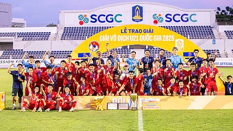  Ghi bàn thắng khó tin, U21 PVF đánh bại U21 Thể Công để lên ngôi vô địch